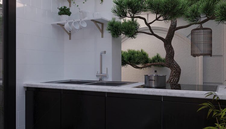 9559 3D Garden landscape Model 3dsmax by Hieu Nguyen