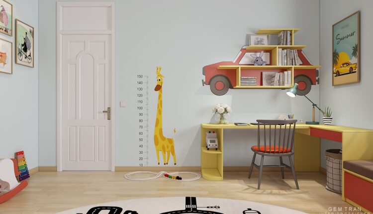 9562 3D Model Interior Children Room Free Download By Gem Tran