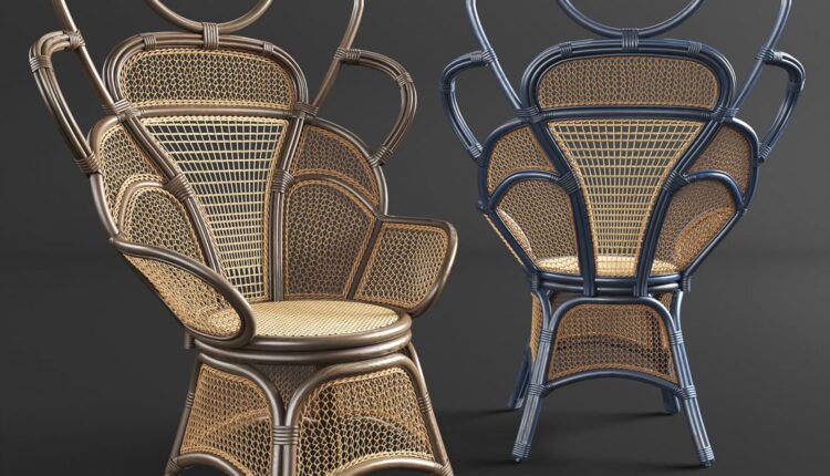 Free 3D Model Handwoven Boline Chair by Nguyen Minh Khoa