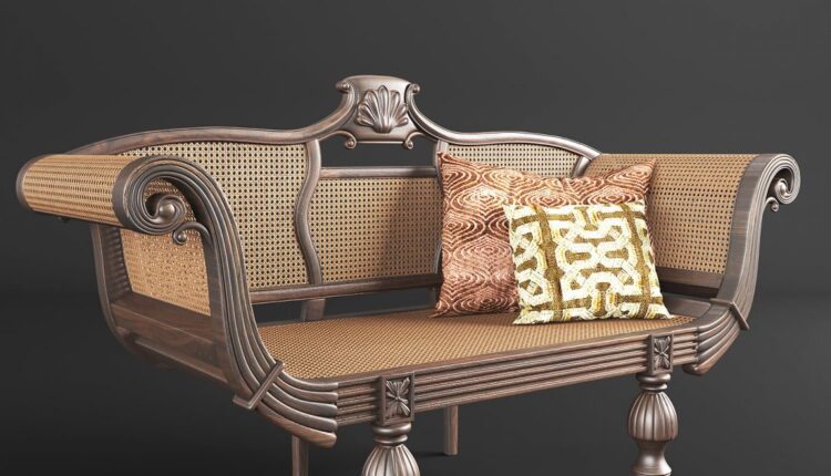 Free 3D Model Indochine Bench by Nguyen Minh Khoa (1)