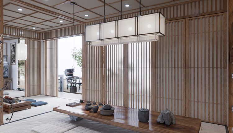 Free 3D scene ZenHouse share by Tran Trung Hieu