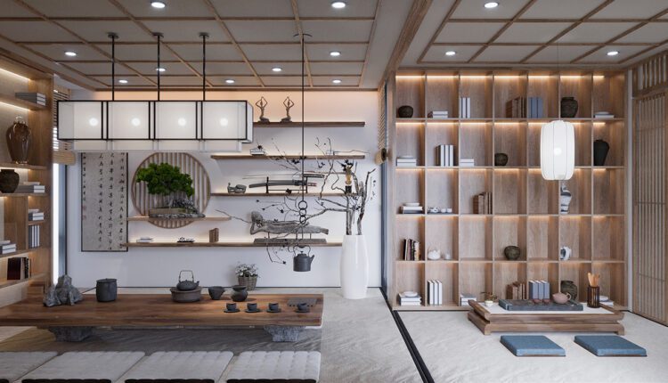 Free 3D scene ZenHouse share by Tran Trung Hieu
