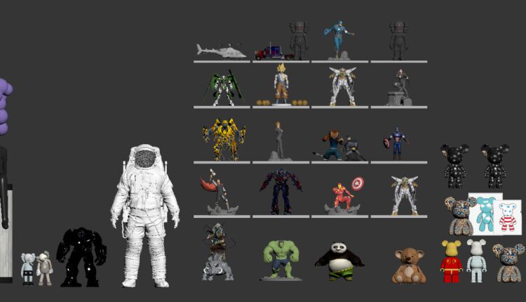 Free sieu anh hung Avengers 3D model download