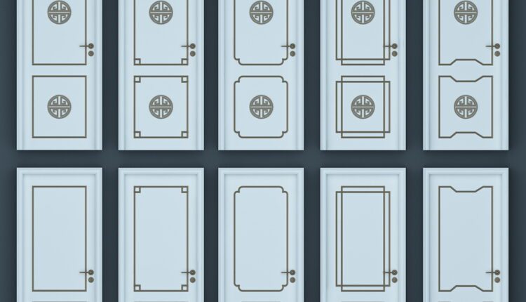 11052. Download Free 3D Door Models