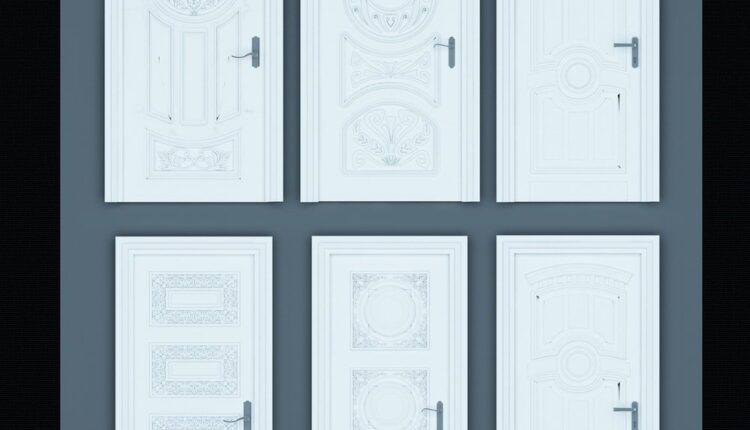 11056. Download Free 3D Door Models