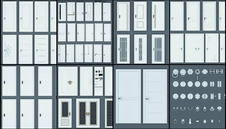 11057. Download Free 3D Door Models