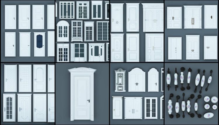 11059. Download Free 3D Door Models