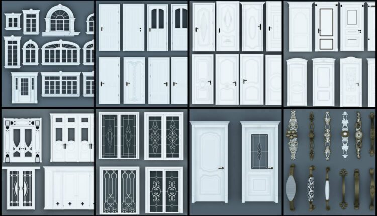 11060. Download Free 3D Door Models