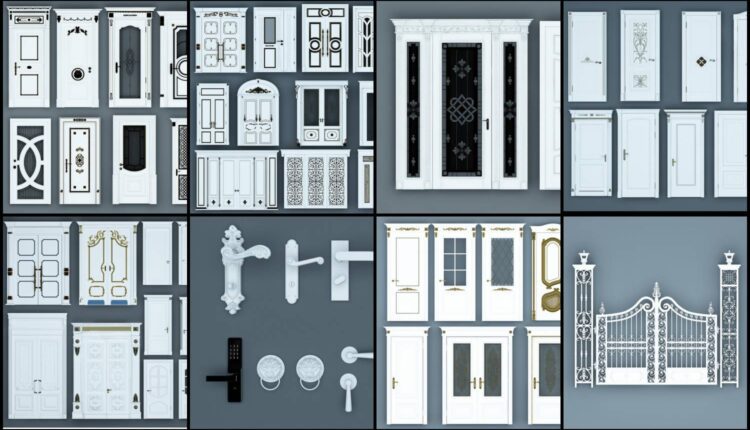 11061. Download Free 3D Door Models
