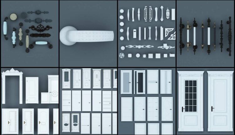 11062. Download Free 3D Door Models