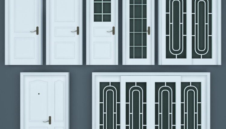 11067. Download Free 3D Door Models