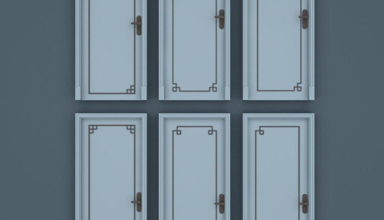 11072. Download Free 3D Door Models