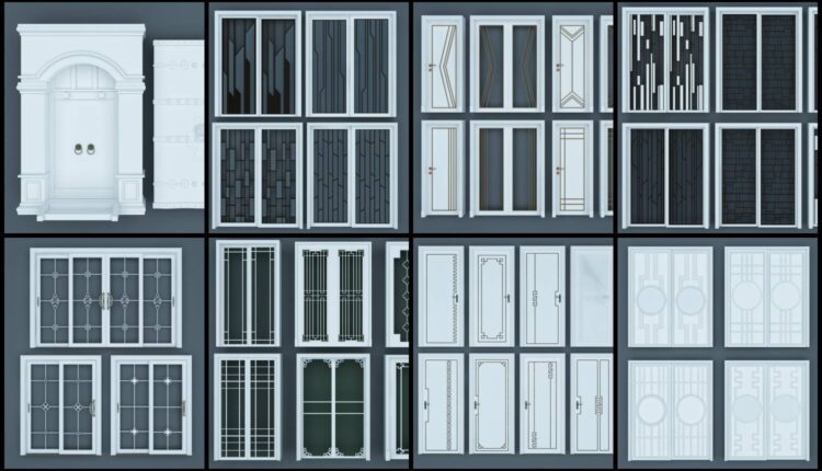 11073. Download Free 3D Door Models