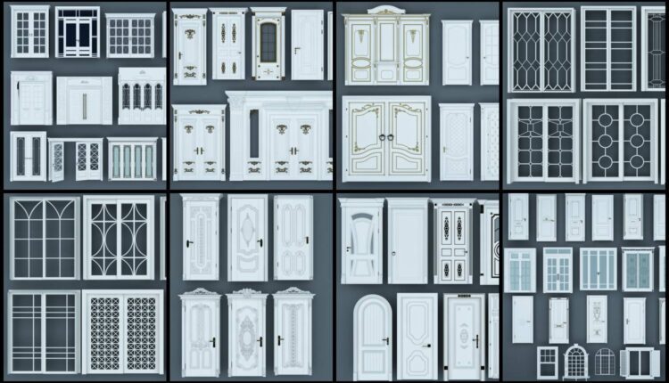 11077. Download Free 3D Door Models
