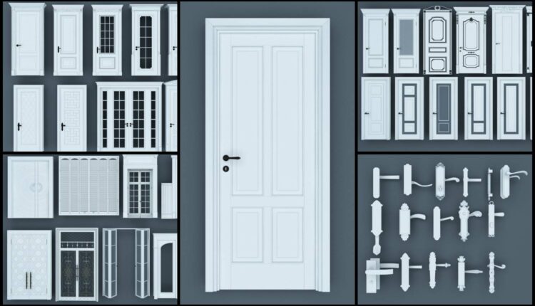 11078. Download Free 3D Door Models