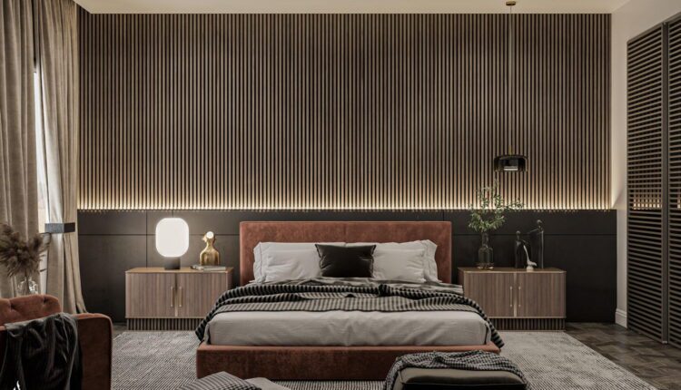 11086. Free 3D Interior Bedroom Model Download