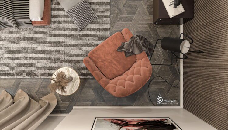 11086. Free 3D Interior Bedroom Model Download