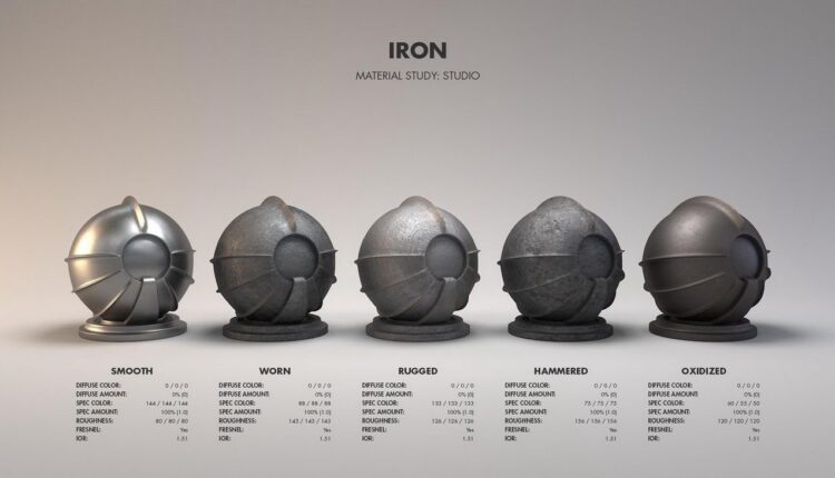 11091. Free Metal shader workflow Download by Jarrod Hasenjager