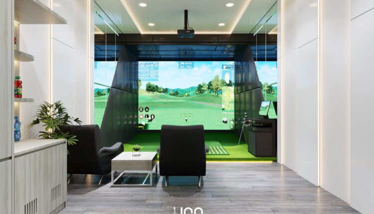11093. Free 3D Interior Golf 3D Model Download By Bi Dao