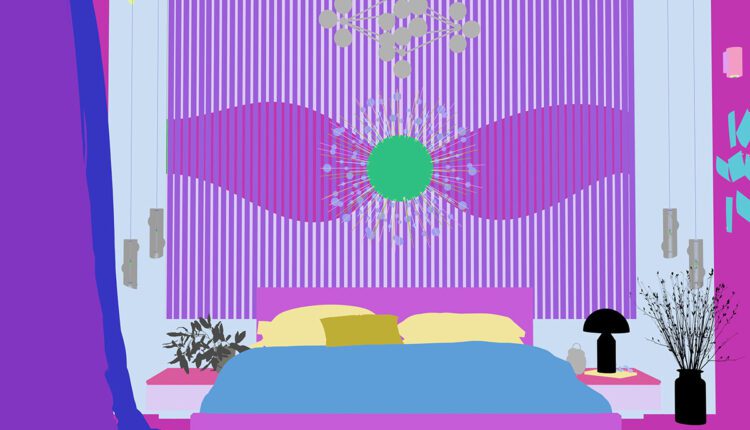 11105. Download Free 3D Interior Bedroom Model