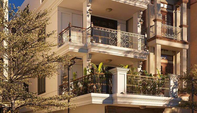 9566 3D Exteriors House Scene Model 3dsmax Share By Dung Cao
