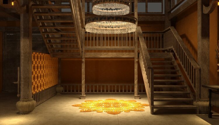 9571. 3D Interior Restaurant Scene Model Download by Long Hoang