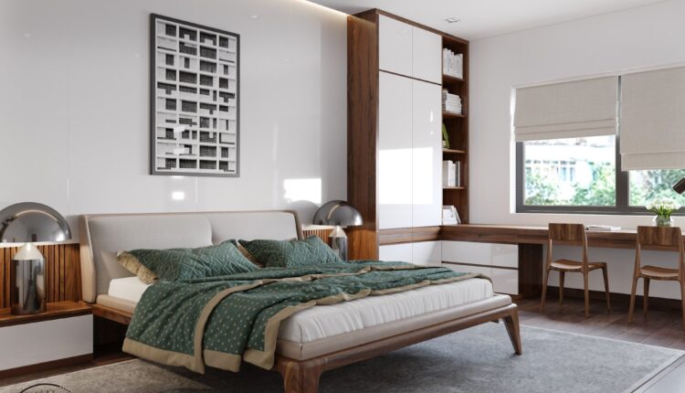 9622. Download Free 3D Interior Bedroom Model