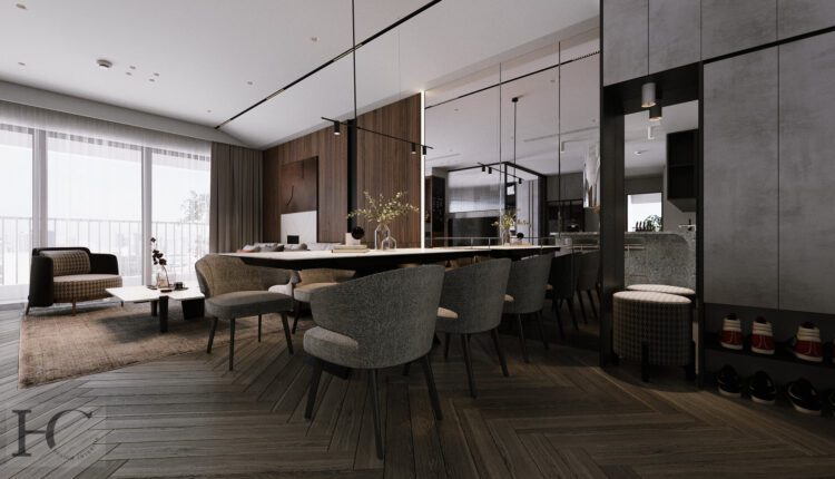 9658. Download Free 3D Interior Apartment Model By Nguyen Huu Cong