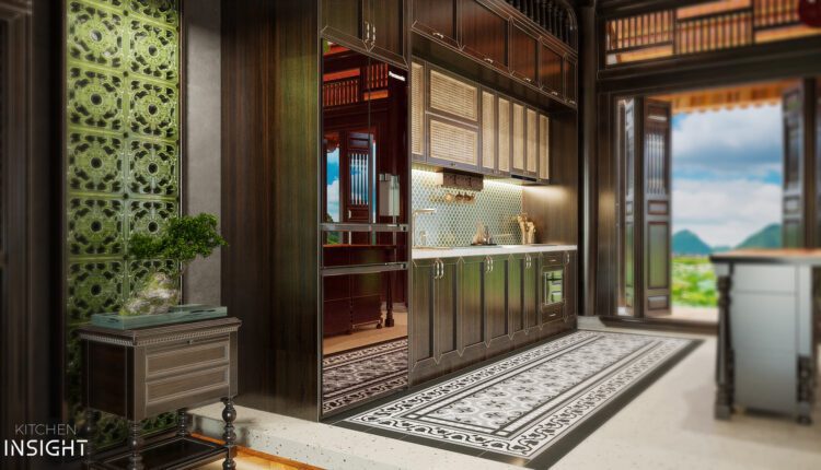 11124. Download Free 3D Interior Kitchen Model by Vuong Duong