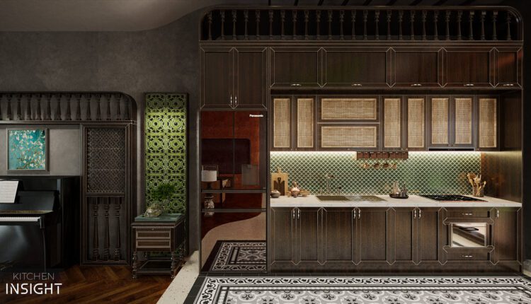 11124. Download Free 3D Interior Kitchen Model by Vuong Duong