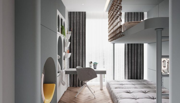 9685. 3D Interior Kidroom Model Download by Quoc Quyen