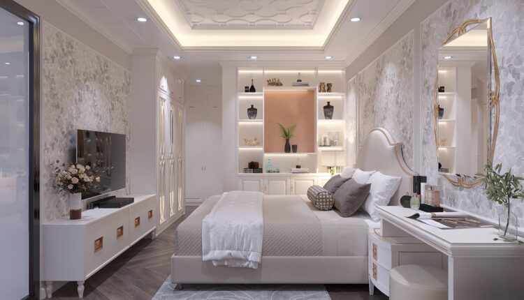 9690. 3D Interior BedRoom Model For Free Download by Tran Trung Hieu