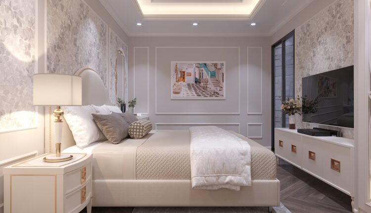 9690. 3D Interior BedRoom Model For Free Download by Tran Trung Hieu