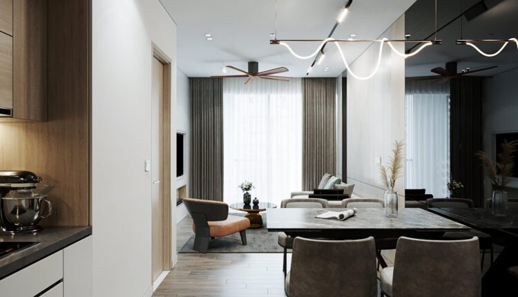 9700. Download Free 3D Interior Apartment Model By An Ngoc