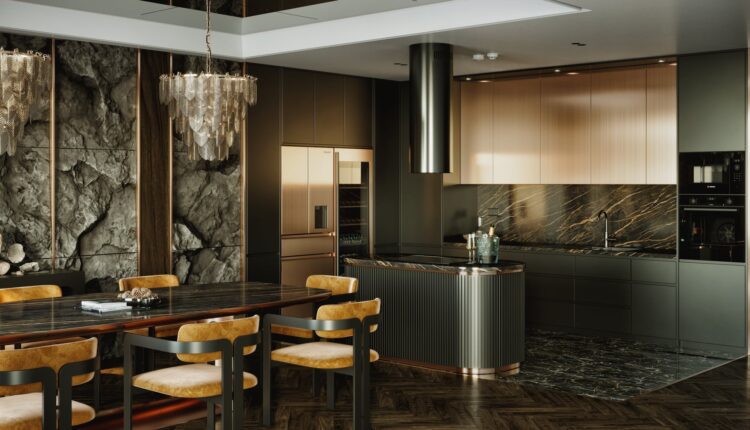 9703. Free 3D Kitchen Model Download by Do Huy Binh (2)