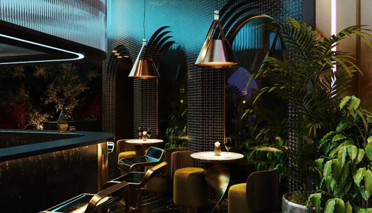 9710. 3D Interior Bar Restaurant Model Download by Chun’s Nguyen