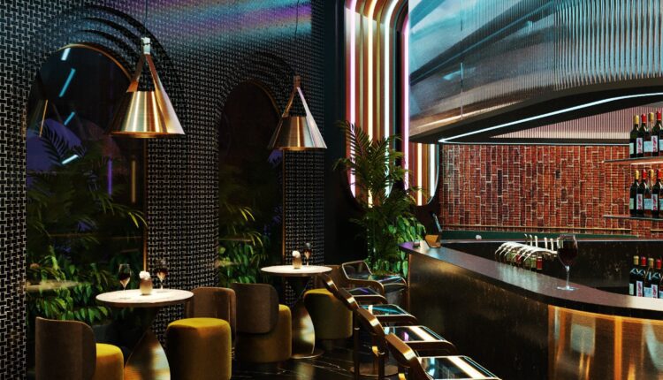 9710. 3D Interior Bar Restaurant Model Download by Chun’s Nguyen
