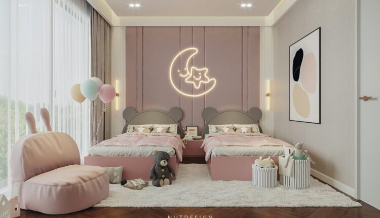 9712. 3D Interior BedRoom Model Download by Nguyen Ngoc Tung