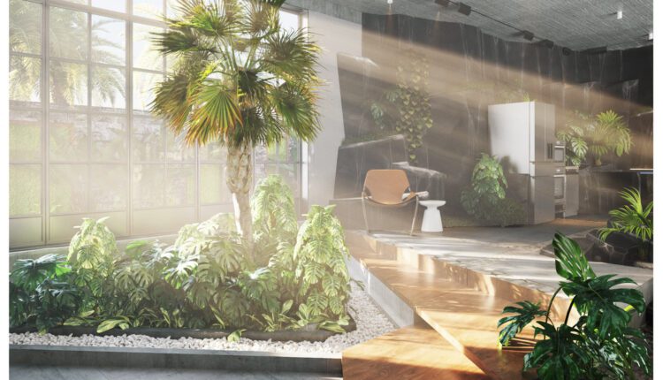 9729. 3D Kitchen Interior Model Download by Tran Dinh Vuong