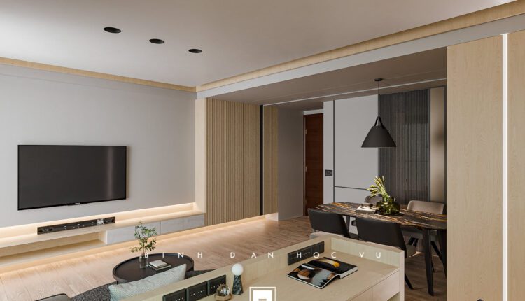 9739. 3D Living Room Interior Model Download by Nguyen Tien