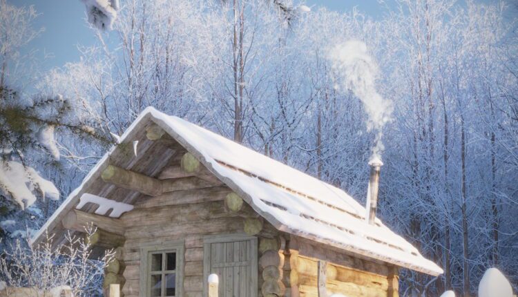 11162. Download Free 3D Winter Scene Model By Uri Bean