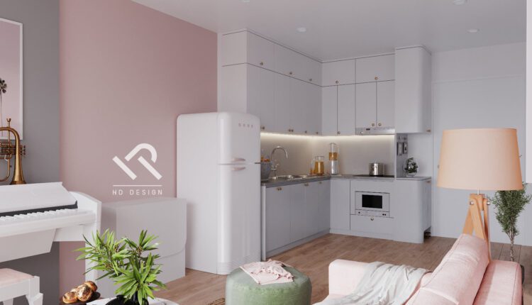 9744. Download Free 3D Apartment Interior Model by Huy Dam