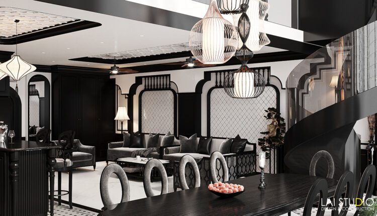 9745. Download Free 3D Indochine House Interior Model by Lai Phap