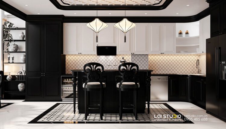 9745. Download Free 3D Indochine House Interior Model by Lai Phap