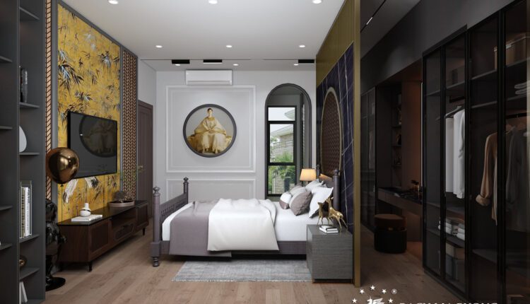 9746. Download Free 3D Bedroom Interior Model by Tong Mai