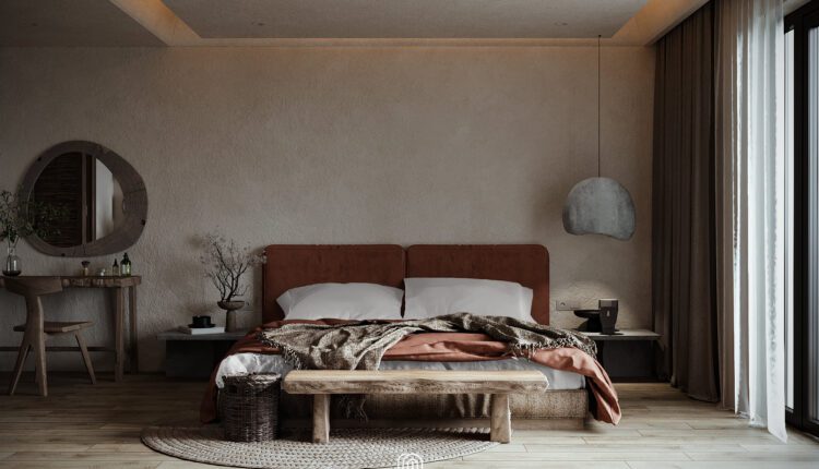 9755. 3D Homestay Wabi- Sabi Interior Model Download by Hoang Duong