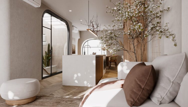 9759. 3D Homestay Interior Model Download by Nguyen Quynh Anh
