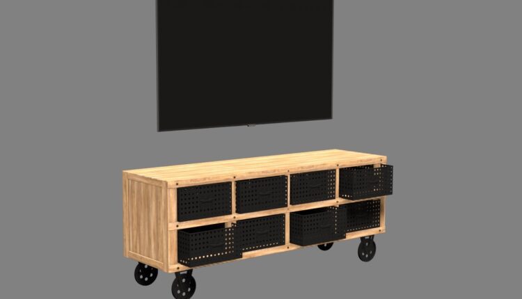 9795. Download Free 3D TV Cabinet Model By Huy Vuong