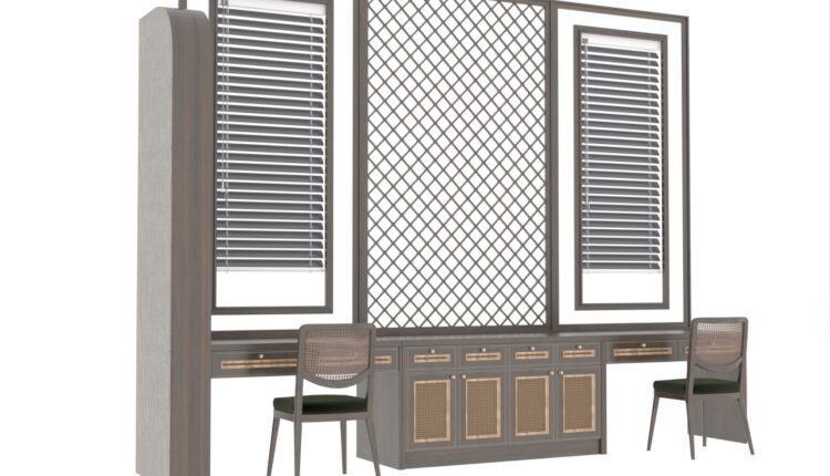 9917. Download Free 3D Dressing Table Model by Tran Tien Viet