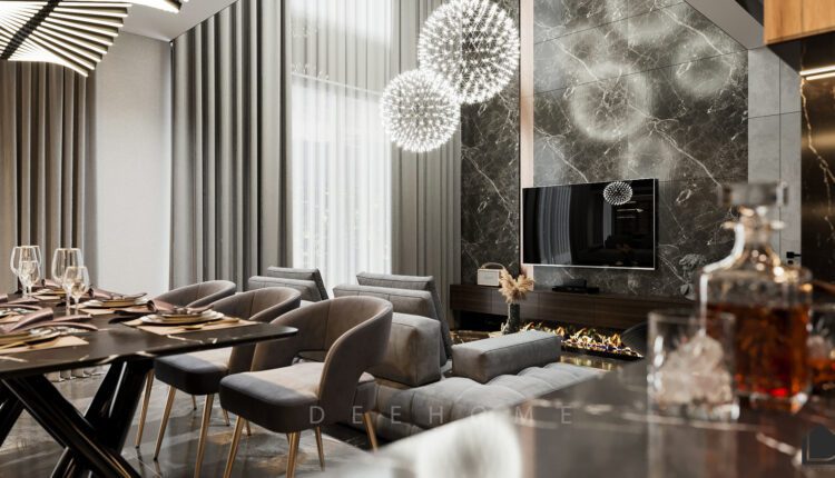 9938. Free 3D Living Room Interior Model Download by LuuAnh Van